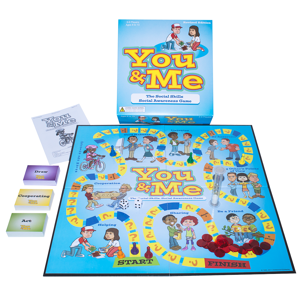 The You & Me Social Skills Board Game Revised Edition