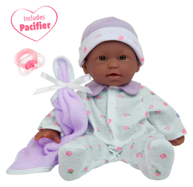 La Baby 11 inch Soft Body African American Baby Doll