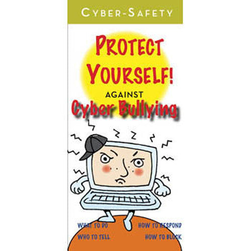 Seguridad cibernética: ¡Protégete! Paquete de 25 folletos sobre acoso cibernético