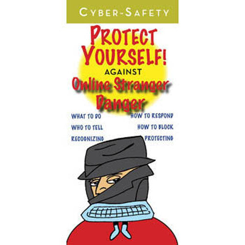 Seguridad cibernética: ¡Protégete! Folletos Online Stranger Danger, paquete de 25