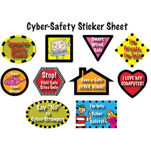 Cyber Safety Stickers — ChildTherapyToys