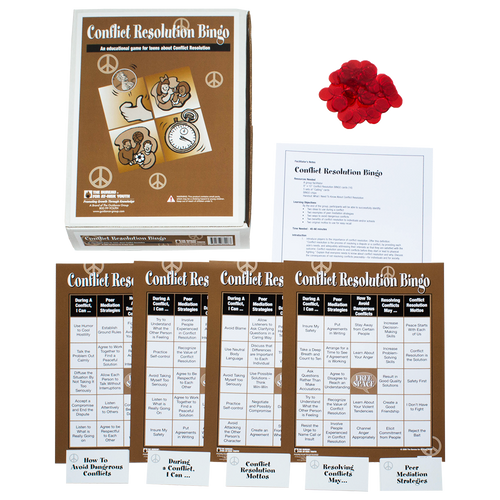 Conflict Resolution Bingo Game