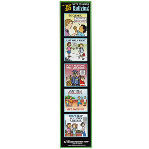 The Top 10 Ways to Handle Bullying Bookmark 100-pack