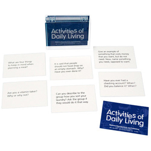 Activities of Daily Living Cards for Adults
