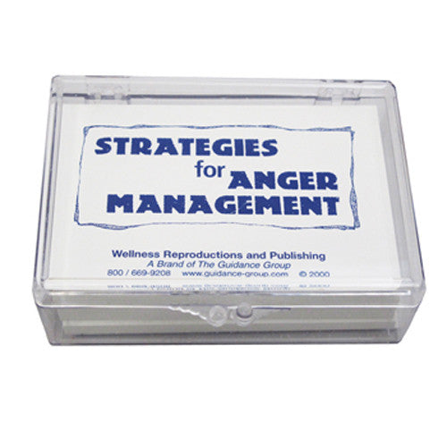 Strategies for Anger Management Cards