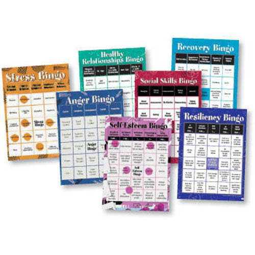 Bingo Games for Adults - Set  of 7