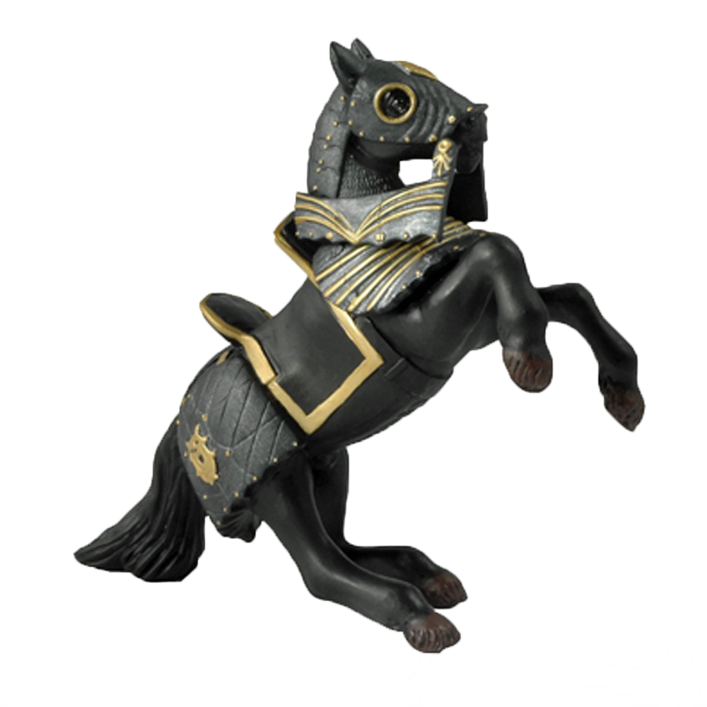 Horse -  Knight in Black Armor
