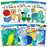 Sensory Silicone Touch and Feel Board Books Collection (set med 7)