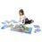 Puzzle de suelo con mapa de estados unidos - 51 piezas