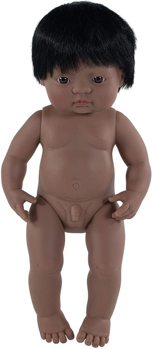 15 Inch Anatomically Correct Hispanic Boy Doll — ChildTherapyToys
