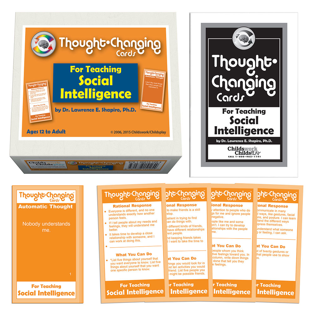 Thought-Changing Cards - For Teaching Social Intelligence