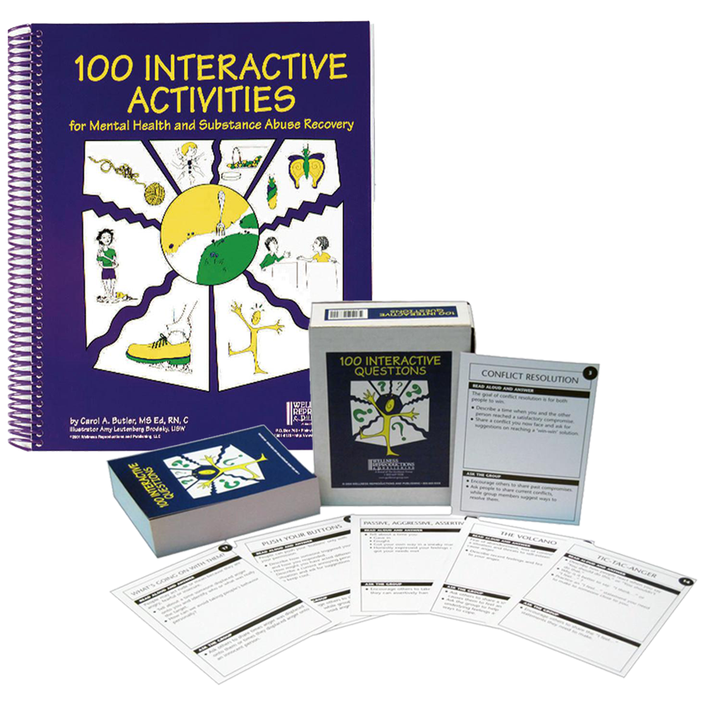 Juego de 100 libros y tarjetas de actividades interactivas
