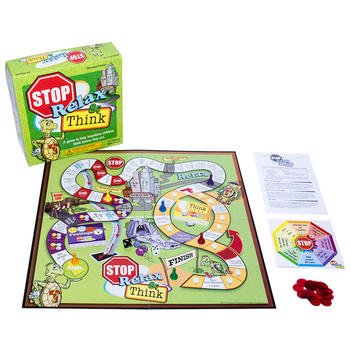 The Stop, Relax, and Think Board Game