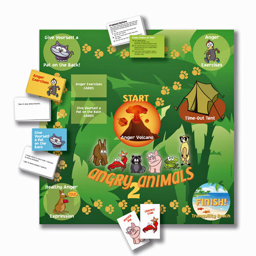 Angry Animals 2: A Board Game Teaching Healthy Expression of Anger