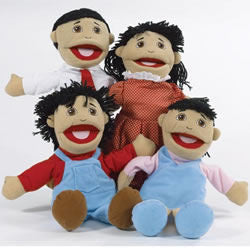 Asian Puppet Family