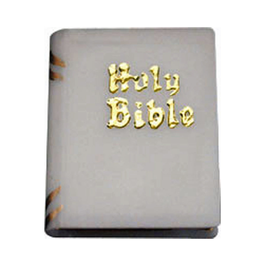 Bibles, mini, white (Set of 6)