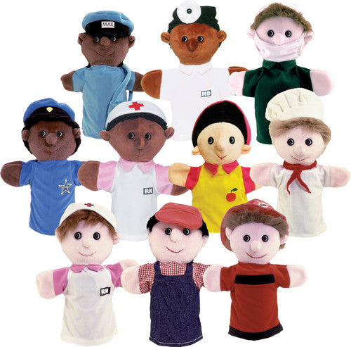 Ten Community Helper Puppets
