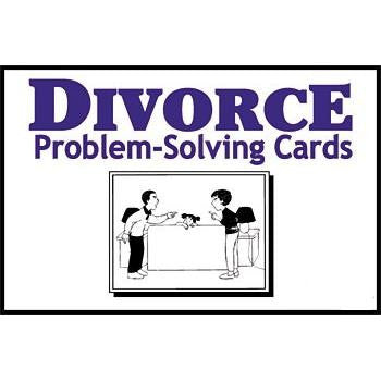 Tarjetas para resolver problemas de divorcio