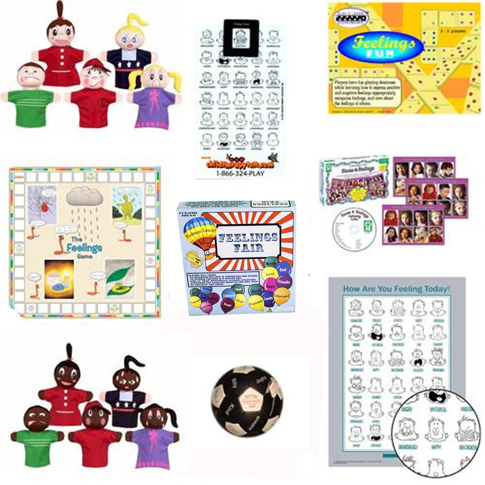 Feelings Counseling & Therapy Game Education Package