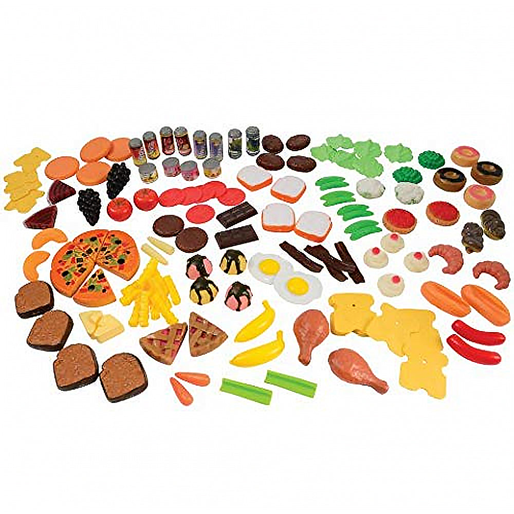Deluxe Food Set (130 pieces) – ChildTherapyToys