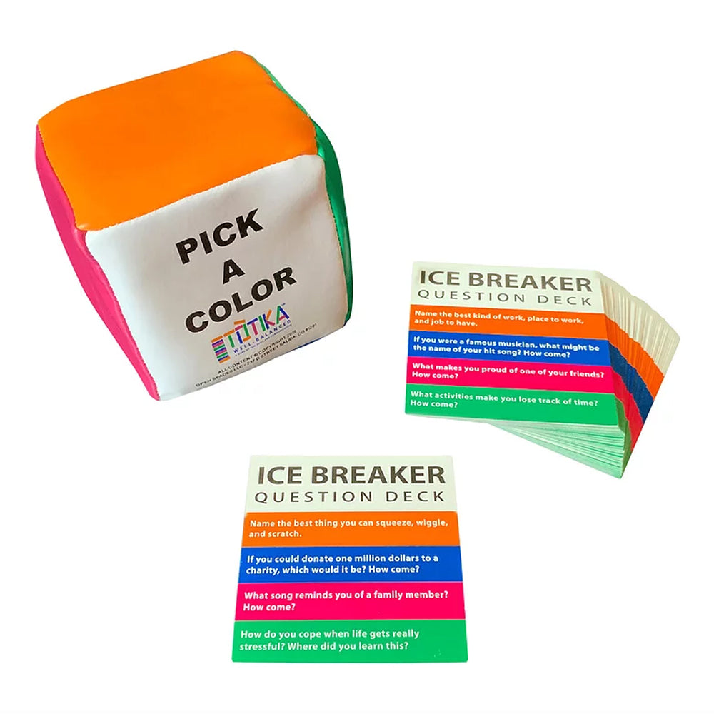 Totika terningspil med Ice-Breaker-kort