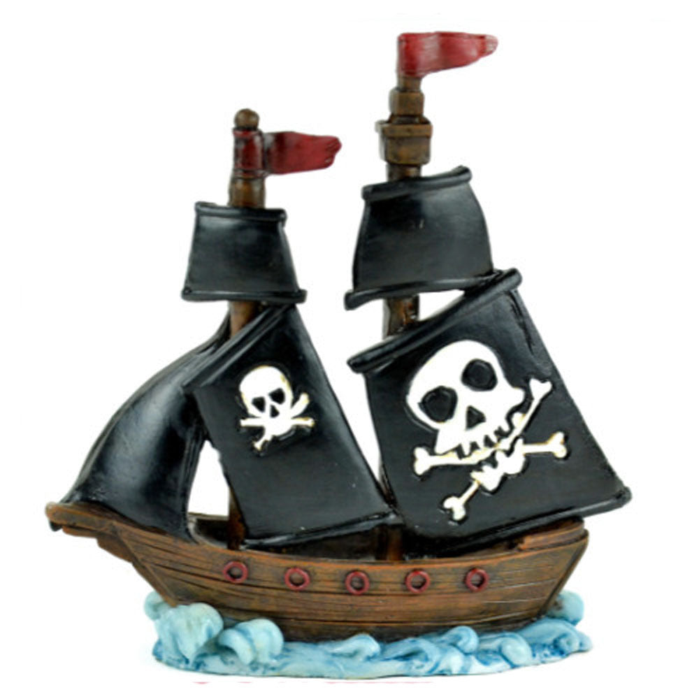 Pirate Ship with Skull & Cross-bones