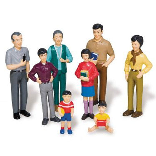 Pretend Play Family, Asian
