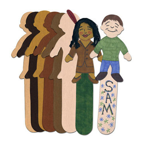Skin Tone Kids (Craft Sticks)
