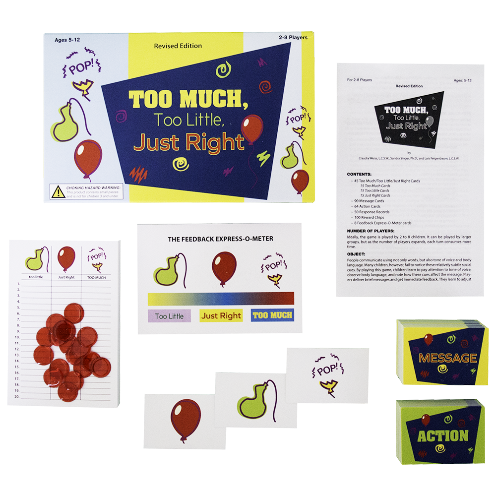 Too Much, Too Little, Just Right: A Social Communication Game, Revised