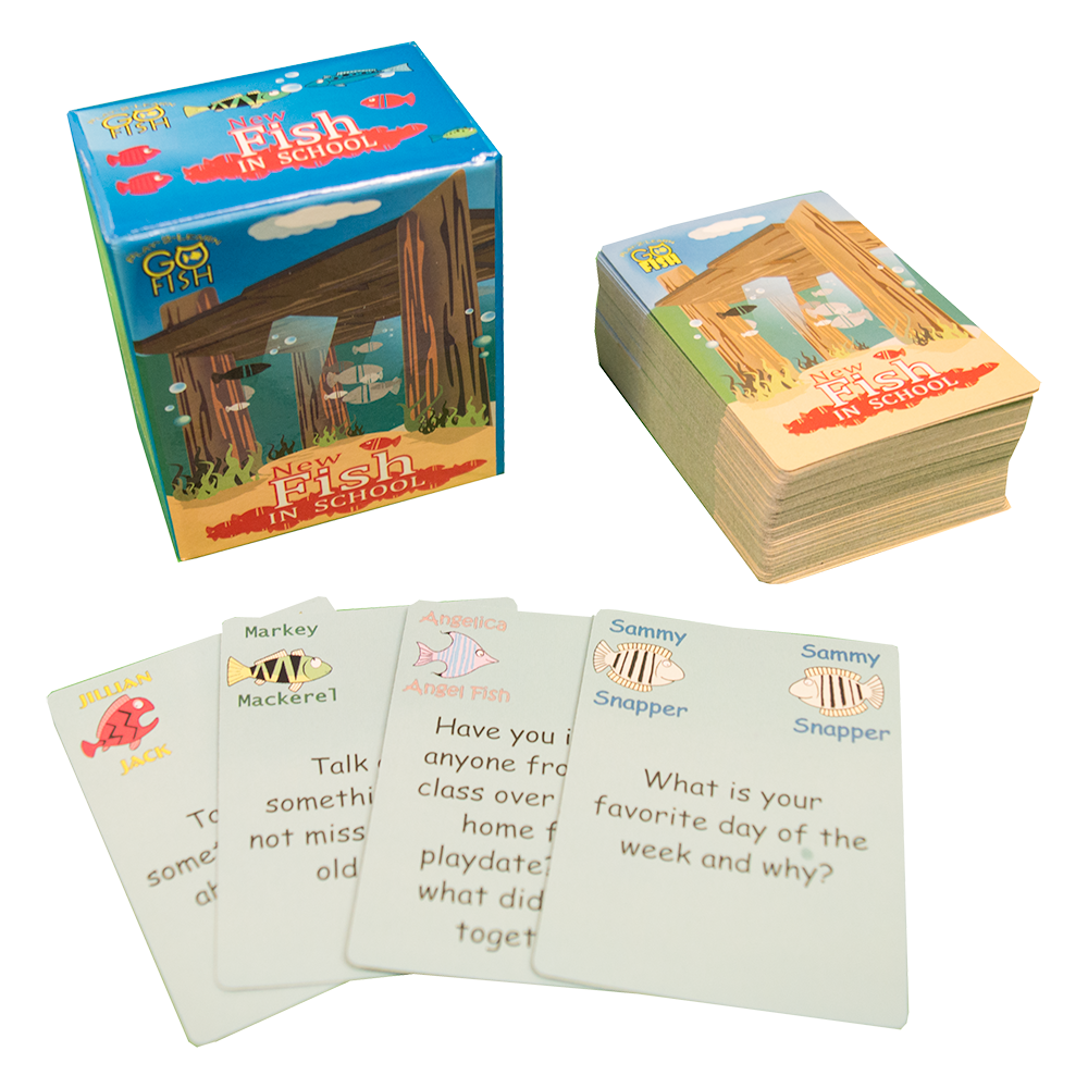 Play 2 Learn Go Fish: New Fish in School Card Game