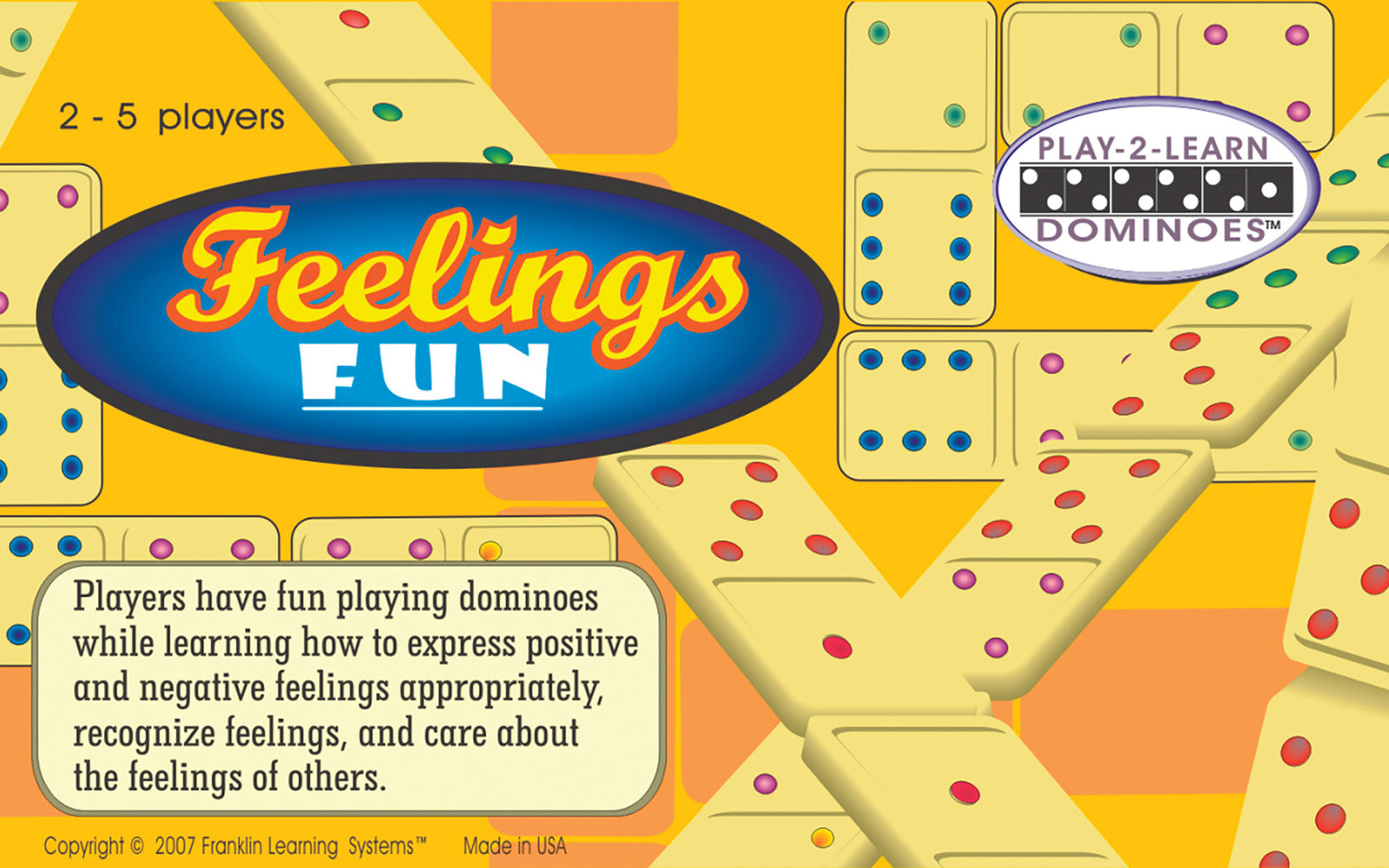 Feelings Fun: Play-2-Learn Dominoes