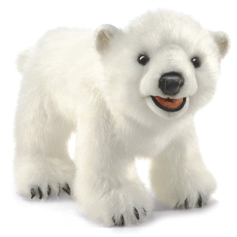 Marioneta de cachorro de oso polar