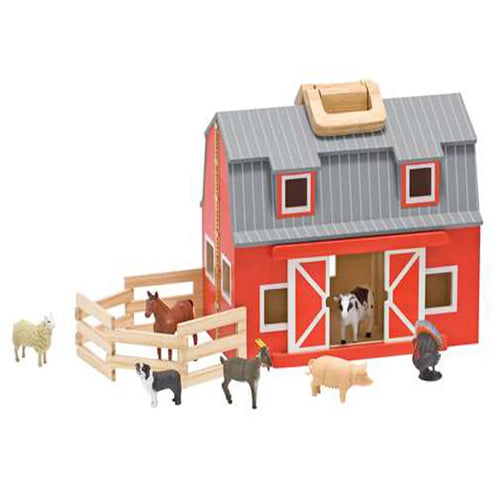 Wooden Fold & Go Barn