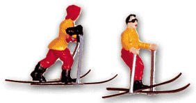 Skiers (pair)