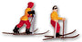 Skifahrer (Paar)