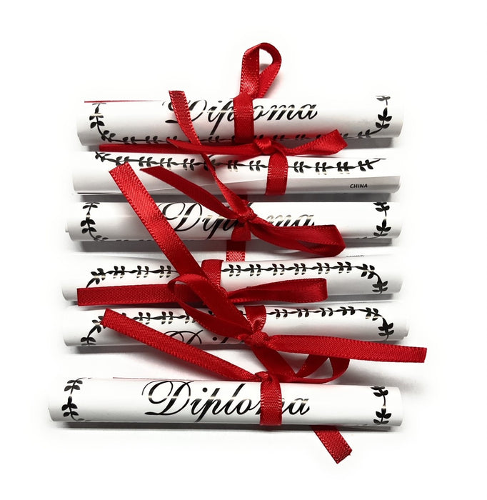 Paper Diplomas (Set of 6)