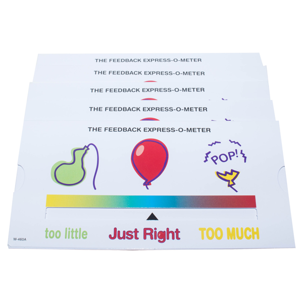 *Just Right Express-O-Meter (Pack of 5)*